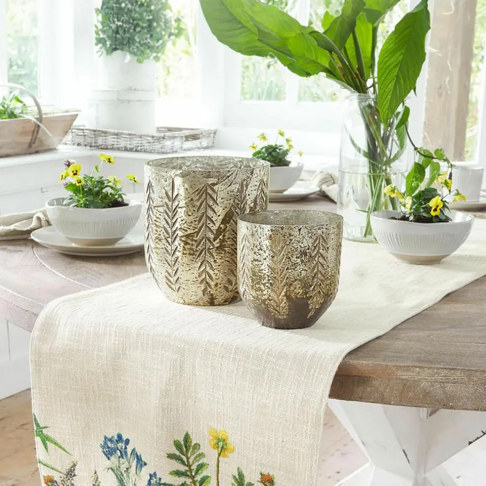 Windlicht 2er Set Filorex