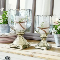 Windlicht 2er Set Jovique