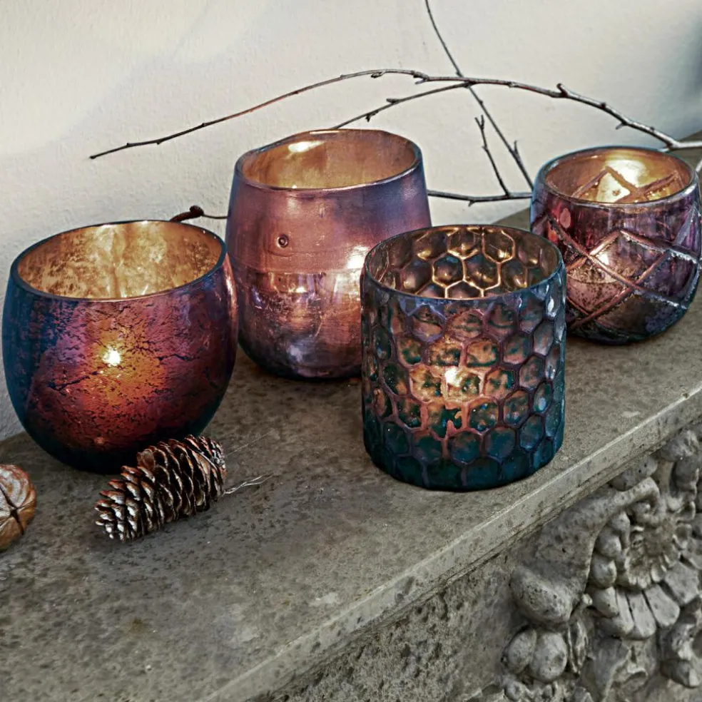 Windlicht 4er Set Marine