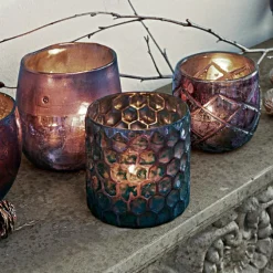 Windlicht 4er Set Marine