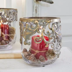 Windlicht 2er Set Sundini