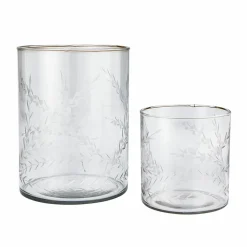 Windlicht 2er Set Temao