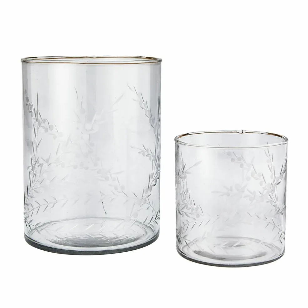 Windlicht 2er Set Temao