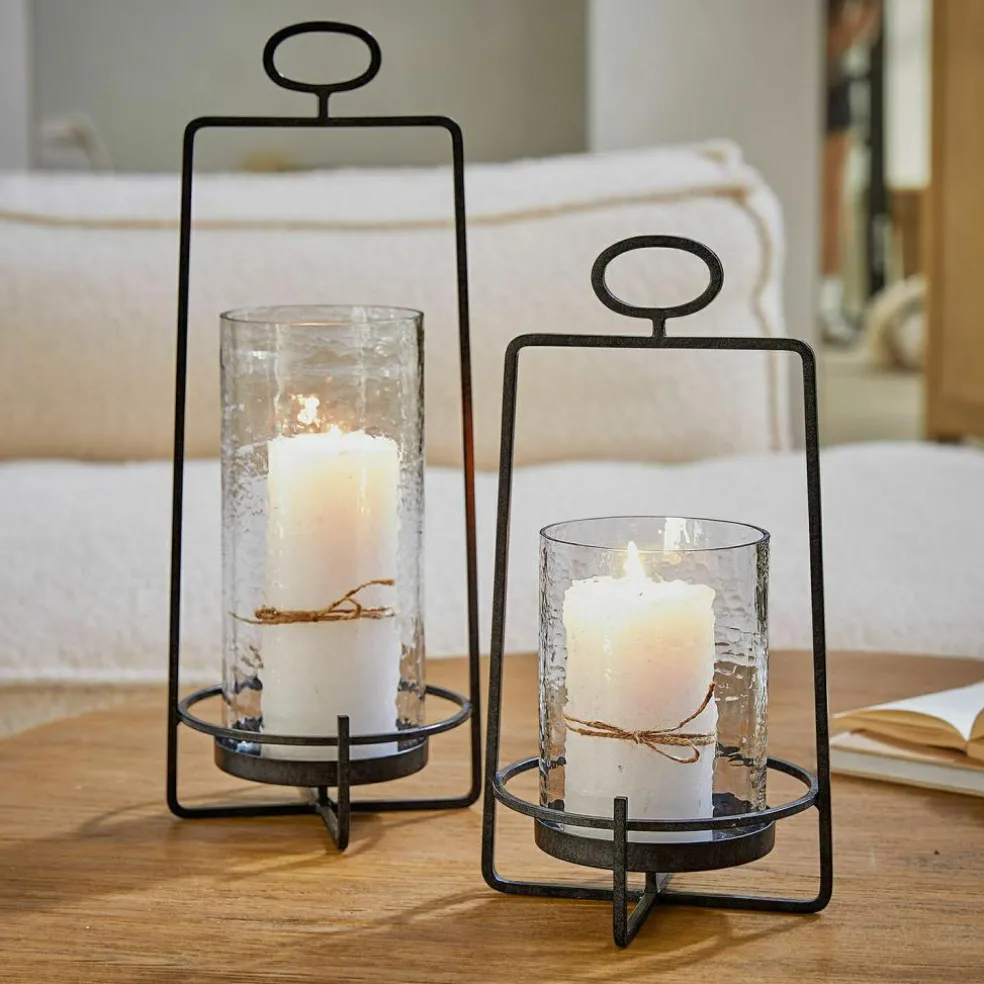 Windlicht 2er Set Zevara