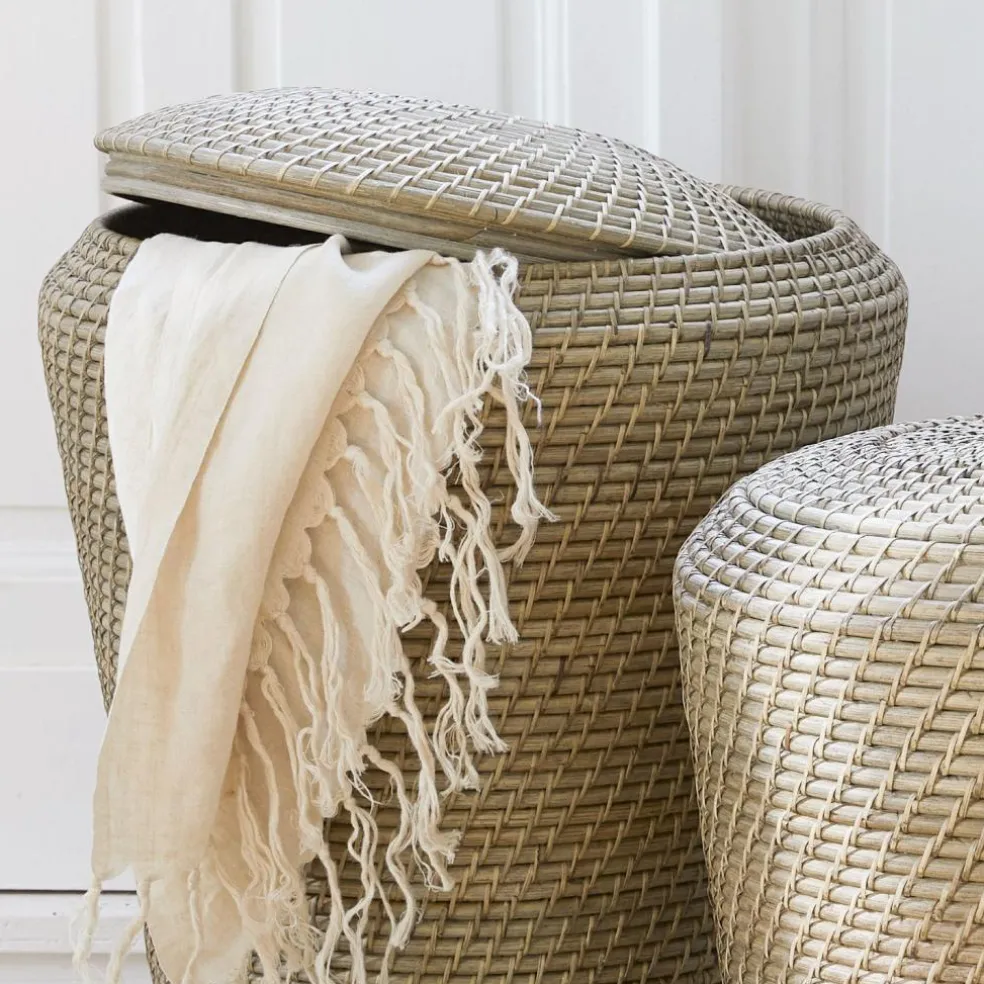 Wäschekorb 2er Set Nora