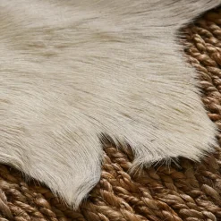 Ziegenfellteppich Piedro